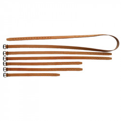 Straps for haversack model 1893 - Tan leather