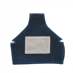 Regulatory cover for cavalry small can model 1884 in horizon blue wool 2 - Front side