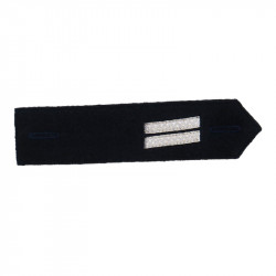 Rank tab for the chest in night blue wool - Career sergeant
