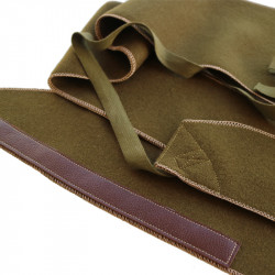 2 curved puttees in khaki wool called France 1940